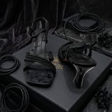 كعب صندل رفيع MB-5327 بعدة خيارات - أسود - 36