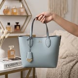 شنطة يد وسط بخيارات متعددة PRQ 3512 - سماوي