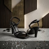 كعب شوكة متوسط MB-5058 بخيارات متعددة - 36 - أسود