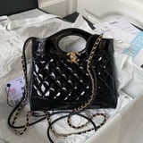 شنطة نسائية ماركة شانيل  - اسود