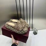 نعال نسائي ماركة قوتشي - g01 - بني