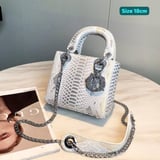 شنطة نسائية ماركة ديور  -d55 - ابيض