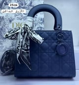 شنطة نسائية ماركة ديور - d26 - ازرق