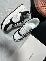 شوز  رياضي ماركة ألو -l01 - ابيض مع اسود