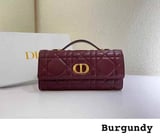 شنطة نسائية ماركة ديور - d54 - عنابي