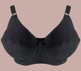 Asseel 1633 Underwire Bra - Available in Cups B, C and D - 100/44 - C - Black