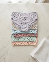 سليب نسائي قطن ليكرا – طقم 6 قطع بألوان  ناعمة - مجموعة 6 قطع - 2XL
