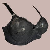 Classic Underwire Bra Model 3 - Black - Plus Sizes