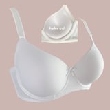 Soft Push-Up Bra - Comfort & Perfect Lift - 75/34  - White