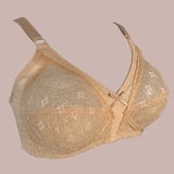Classic Wireless C-Cup Bra for Plus Sizes - 110/48 - Beige