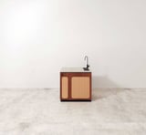 بار قهوة • BOH-01 - 02 سنديان بني - رخام 003