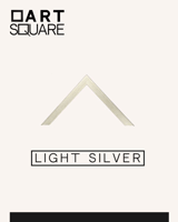 طباعة حسب الطلب - اكس لارج : مقاس ١٢٠ x ٨٠ سم - LIGHT SILVER