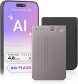 مسجل الصوت الذكي PLAUD Note مع حافظة – نسخ وتلخيص بالذكاء الاصطناعي، سعة 64 جيجابايت، يدعم 112 لغة - ضوء النجوم