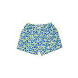 Boy Short - Turquoise flower - 1