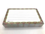 كروت ابحاث و فهرسة (مبروز) 100كرت مقاس 7.8× 12.8 sbc 2824-001 - لون أخضر مبروز
