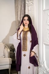 Thahab - 52/28 light purple with dark shila