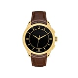 ساعة بريمير 360 ذهبي جلد - 40mm
