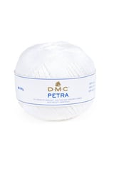 خيوط DMC PETRA  القطنية الفرنسية - أبيض