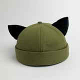 Cap On Map | CUTE KITTEN - GREEN