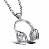 DJ Headphone - فضي
