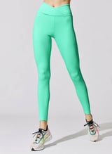 Year of Ours - Ribbed Veronica Legging - Mint - M