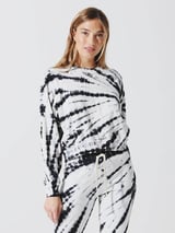 Electric & Rose - Ronan Pullover - Cloud/Onyx - S