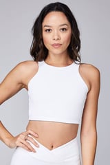 Year Of Ours - Ribbed Claudia Bra - White - L