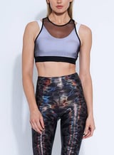 Heroine Sport - Racing Bra - Black & White - XS - Black & White