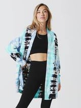 Electric & Rose - Cordova Cardigan - Onyx/Chambray/Laguna - XS/S