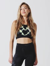 Electric & Rose - Grayson Crop  - Onyx/Neon - XS
