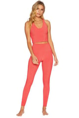 Beach Riot - Ayla Legging - Hibiscus - XS