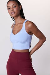 Live The Process - Crystal Bra - Celestine Blue - M