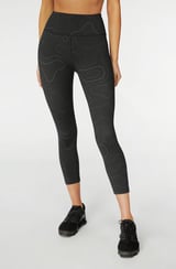 L'urv - Woodland 3.4 Legging - Black - XS