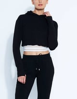 Heroine Sport - Breathe Hoodie - XS - Black/White