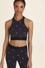 Alala - Long Bra - L - Embroidered Palm