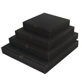 علب بيتزا33*33*4سم - اسود
