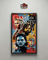 لوحة مسلسل Game of Thrones - بوستر مقاس 40*30 /A3 - بدون ايطار
