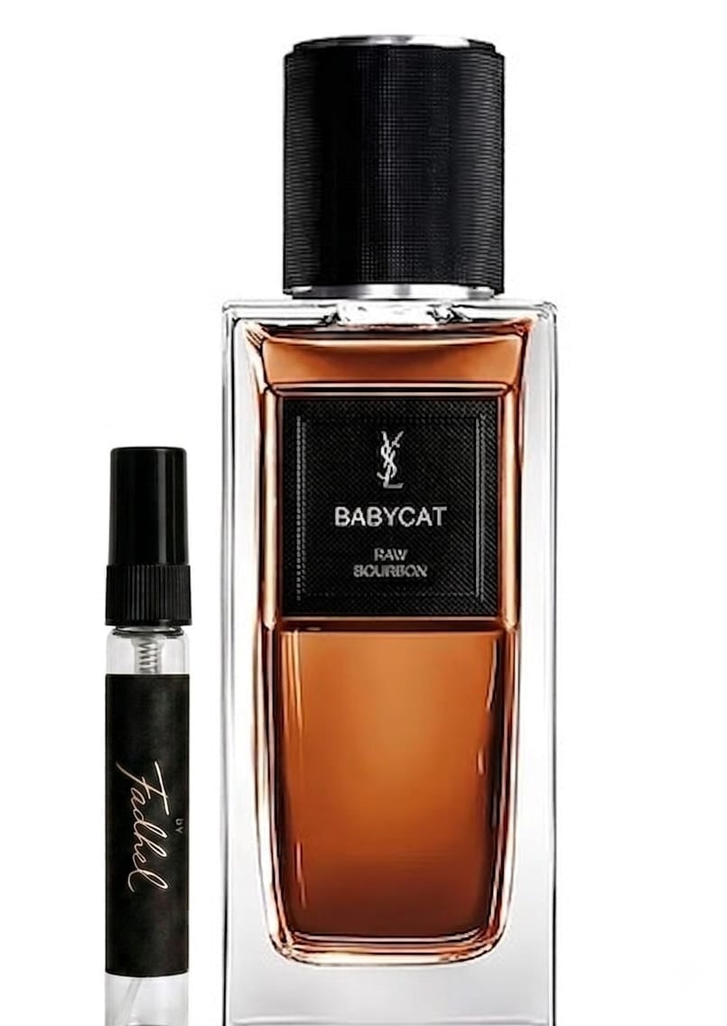 عينة عطر بيبيكات بوربون سان لوران babycat bourbon ysl - صورة 1