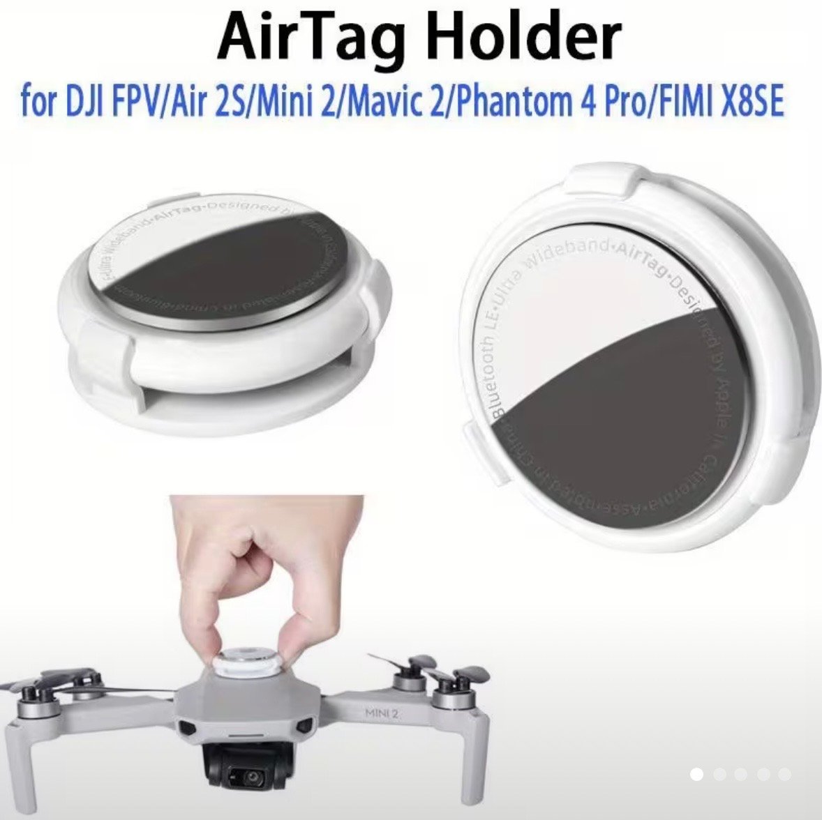 قاعدة اير تاق درون AirTag Holder For Drone  - صورة 1