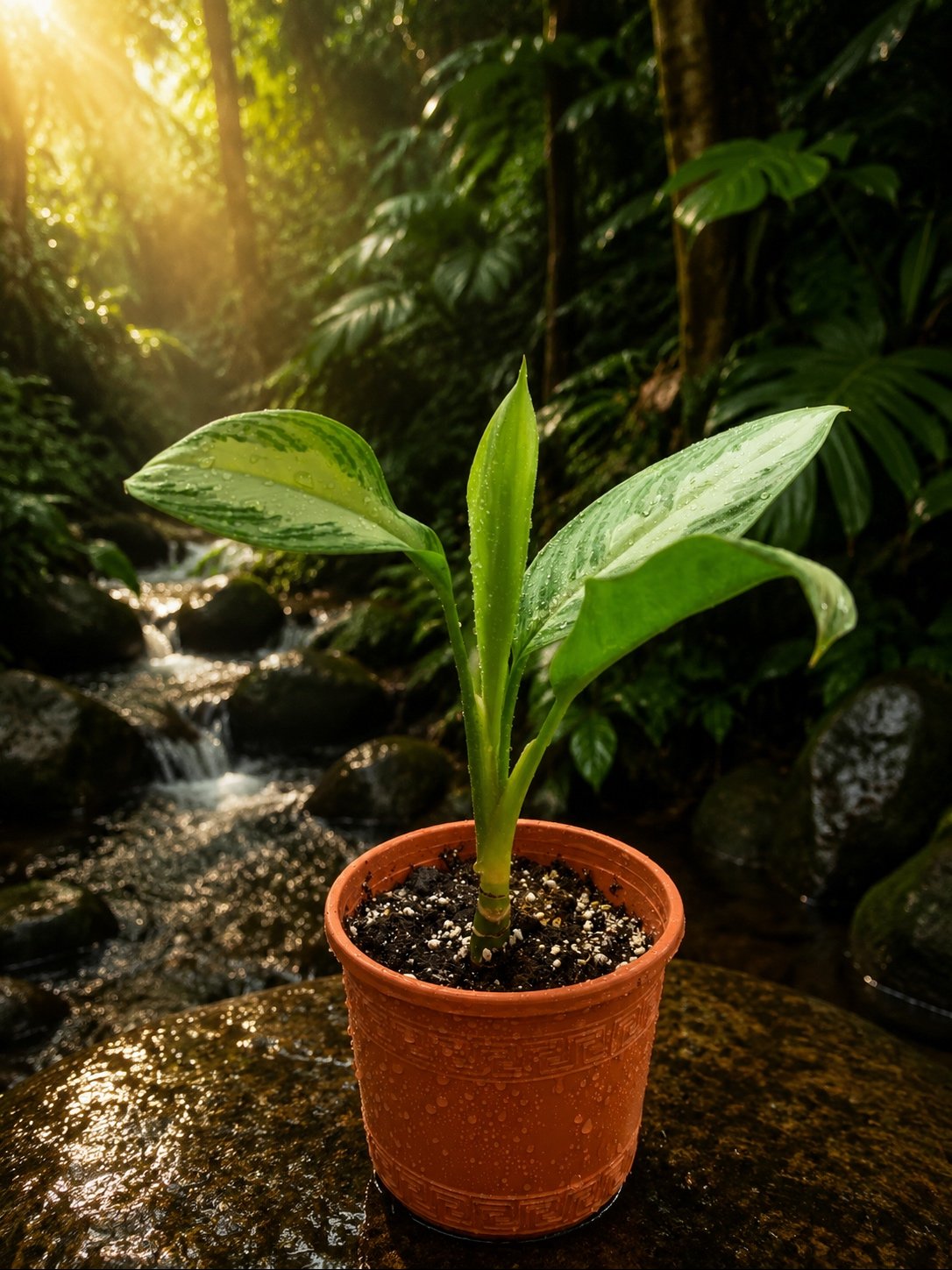 أغلاونيما (Aglaonema) الداخلية - صورة 1