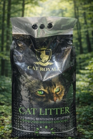 رمل قطط كات رويال (Cat Royale) برائحة الصنوبر المنعشة - 10L - صورة 1