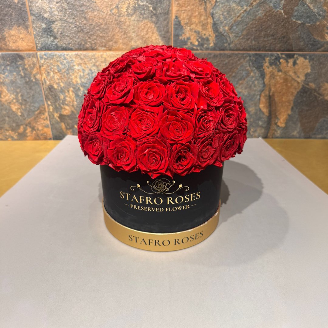 Super Dome Preserved Flowers Large - صورة 2