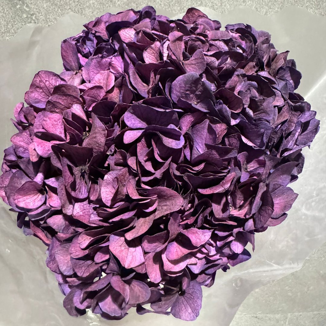 Purple Hydrangea Corsage - صورة 2