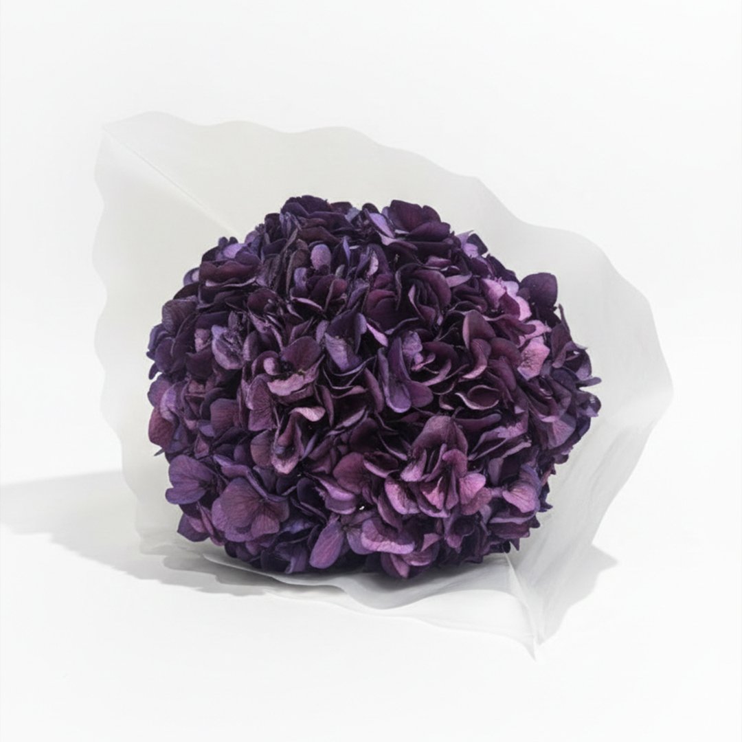 Purple Hydrangea Corsage - صورة 3