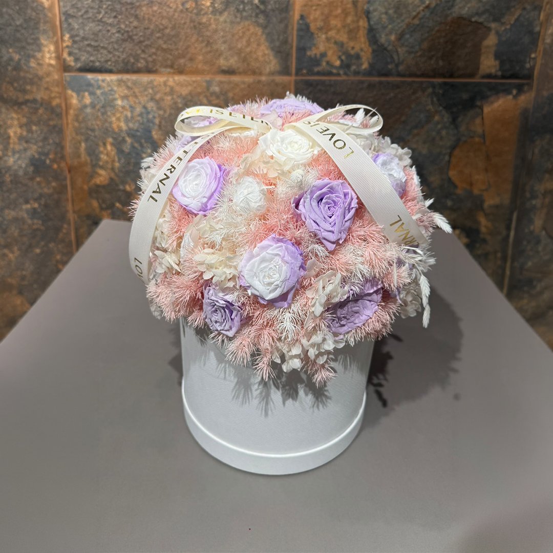 Super Dome Preserved Flowers Large - صورة 2
