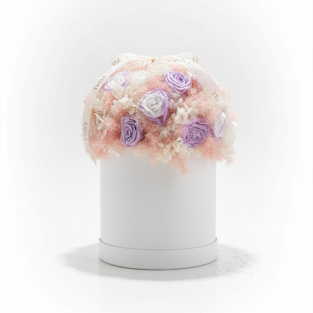 Super Dome Preserved Flowers Large - صورة 3
