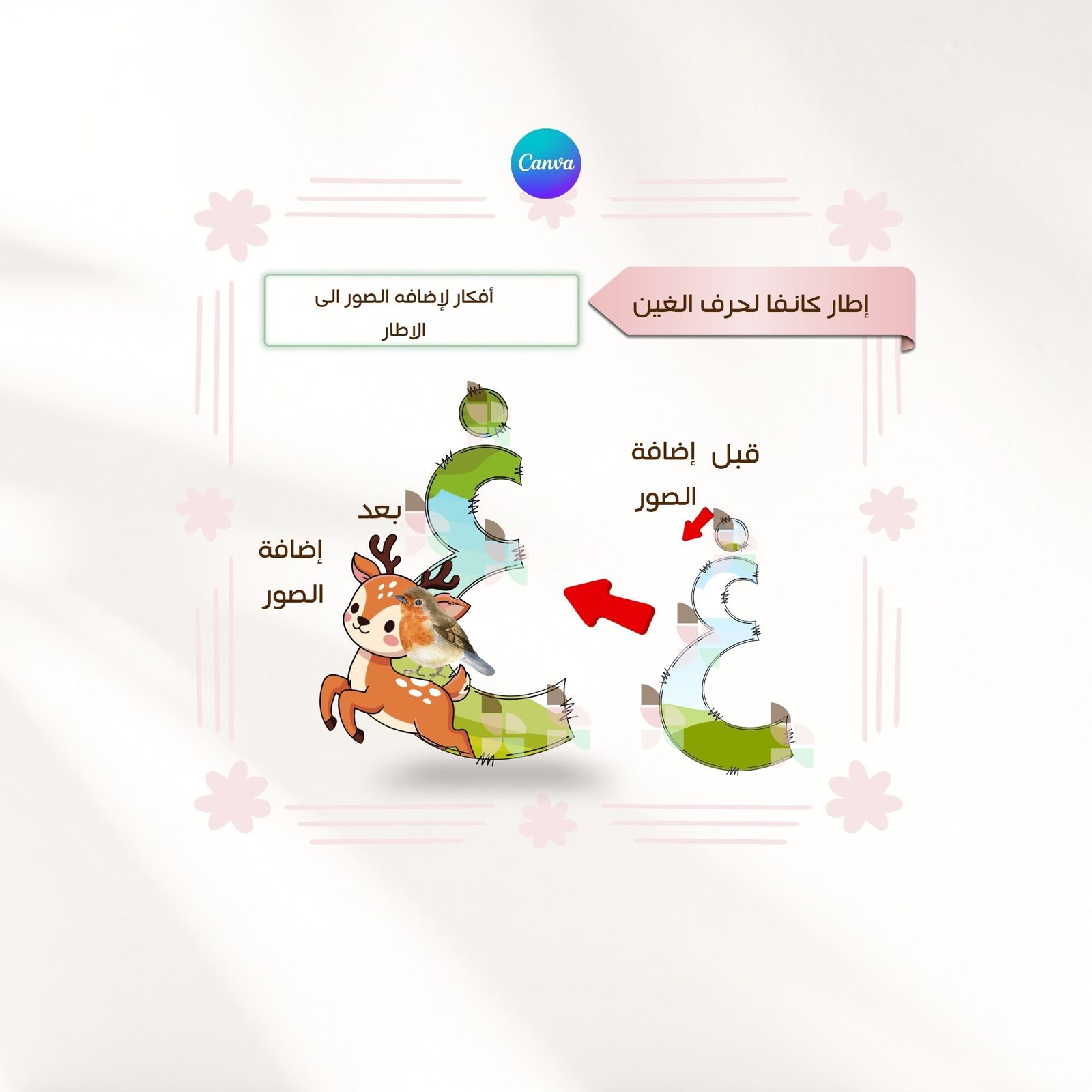 إطارات كانفا / حروف الهجاء الإبداعية - صورة 6