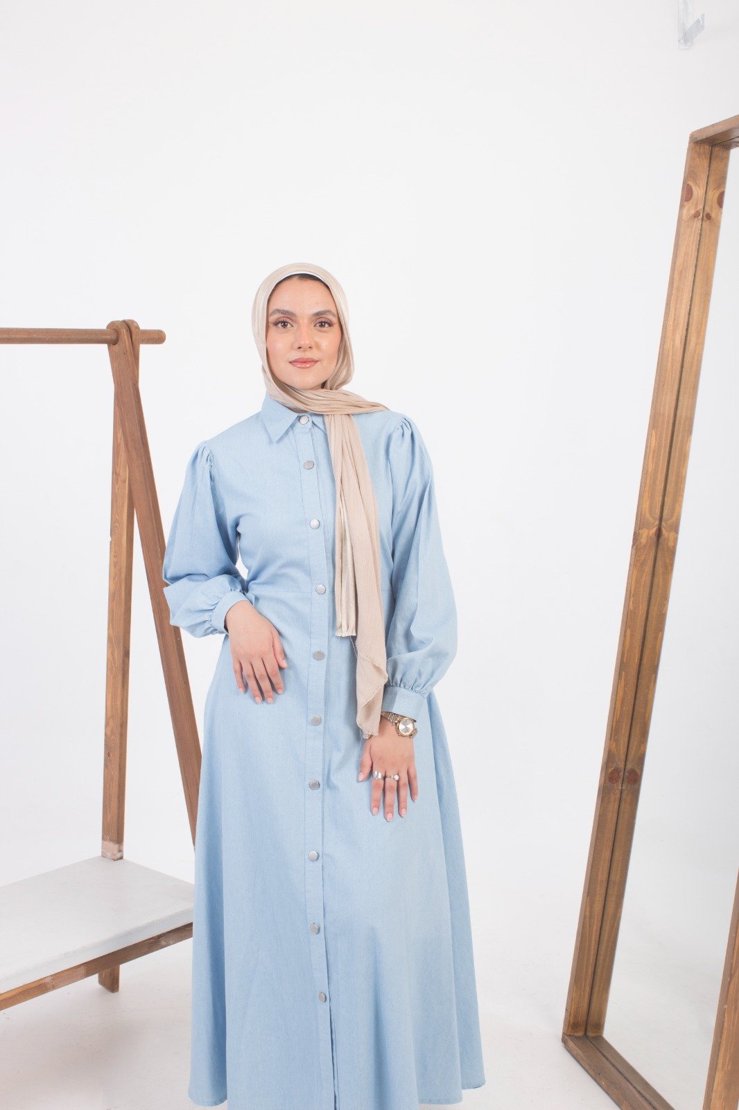 Denim dress - Image 5