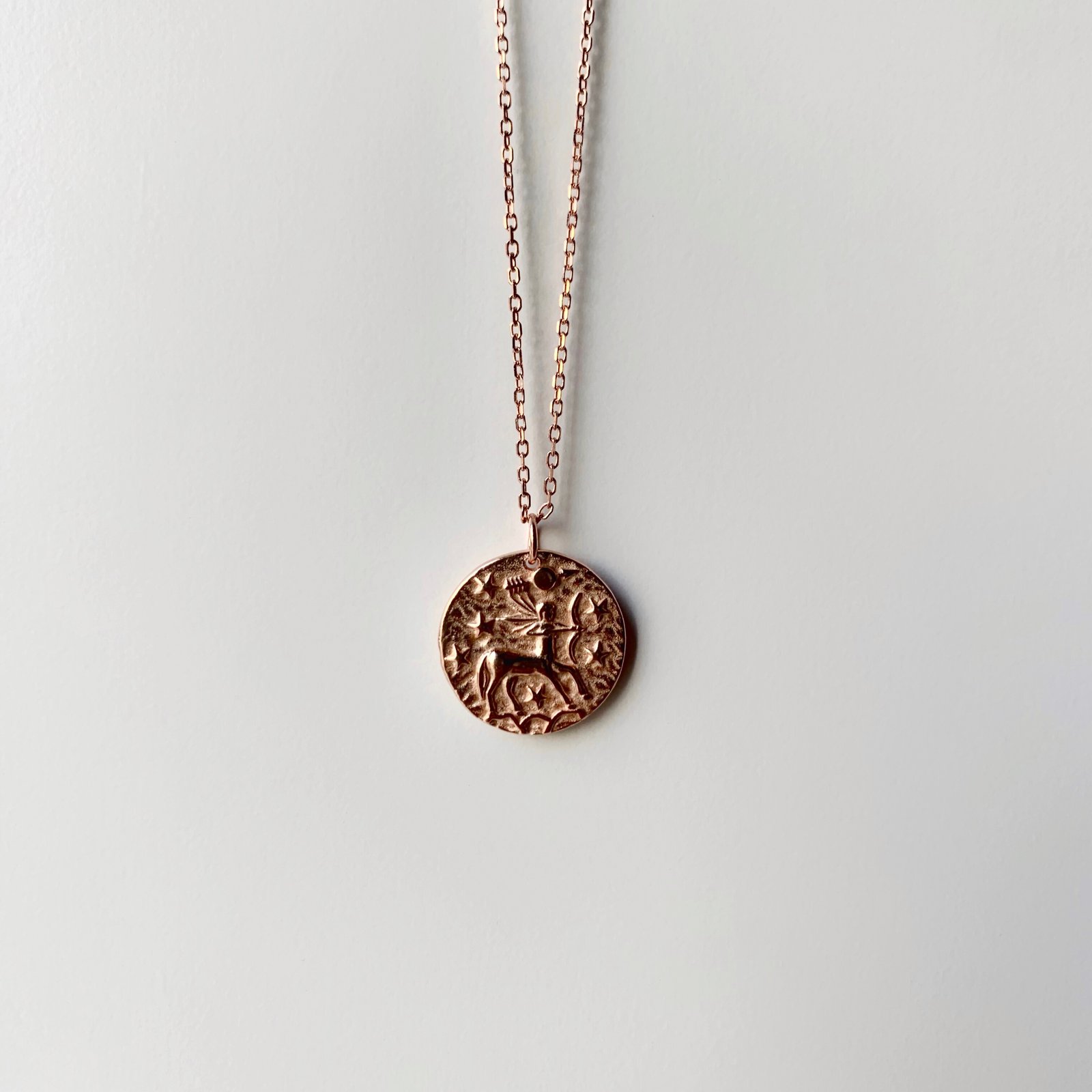 THE TOKEN NECKLACE, ROSE GOLD - Image 2