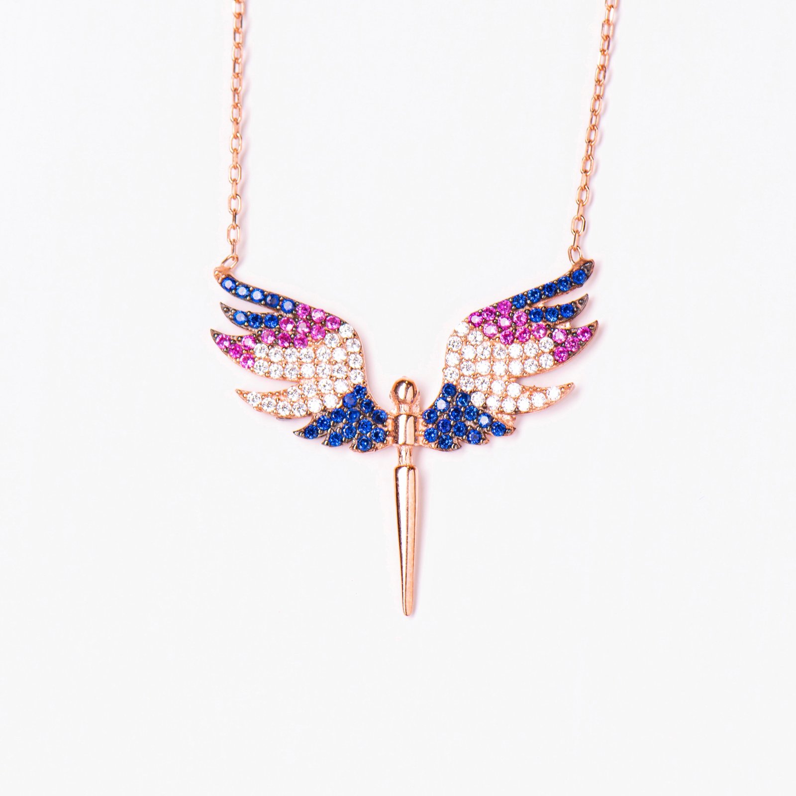 The angel necklace, multi-color - Image 2